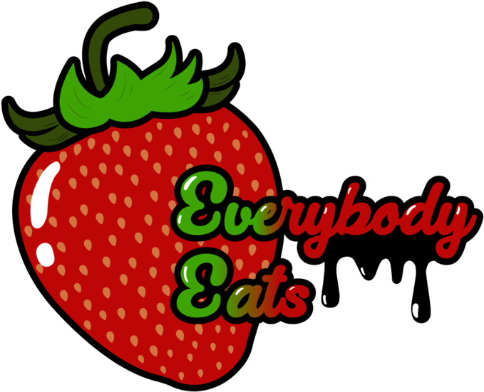 Everybody Eats Strawberry (1000x1000), Png Download