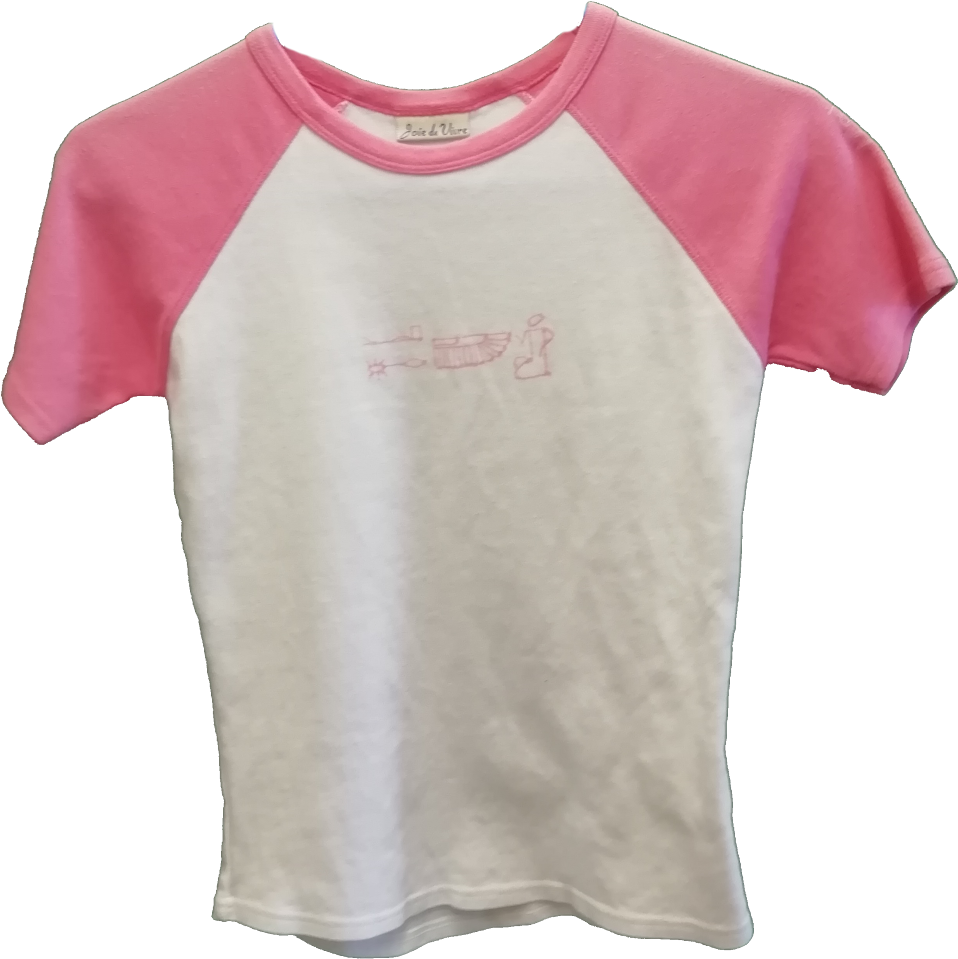 Pink Tshirt - Active Shirt (1000x1000), Png Download