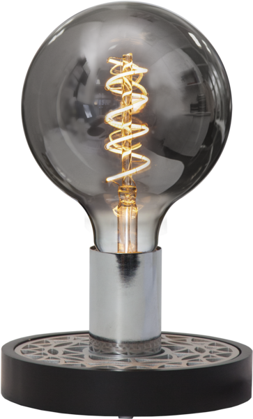 Lamp Base E27 Magic - Ampoule E27 Led Filament (600x600), Png Download