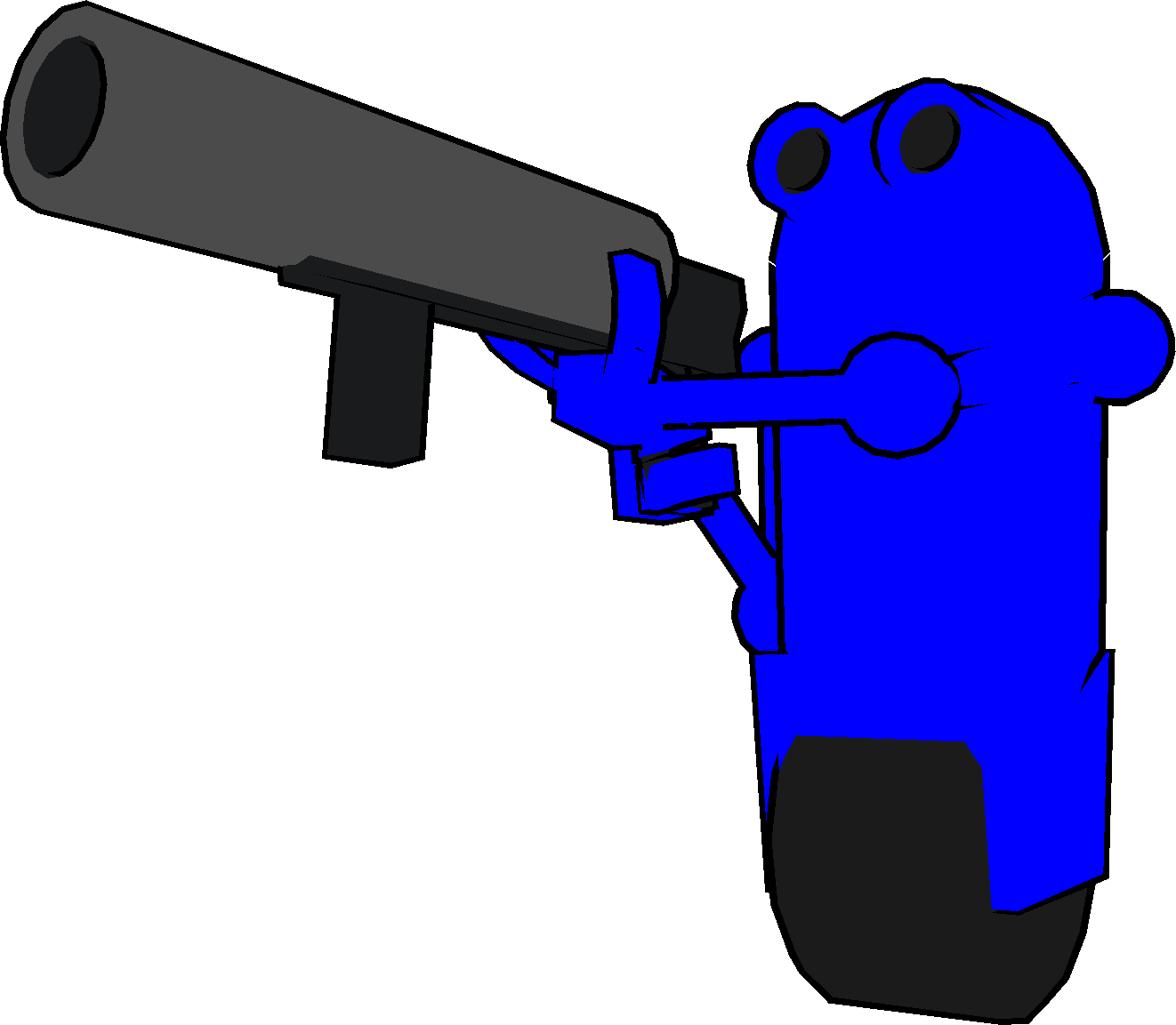Multiplayer Arcade Fps - Trigger (1322x1153), Png Download