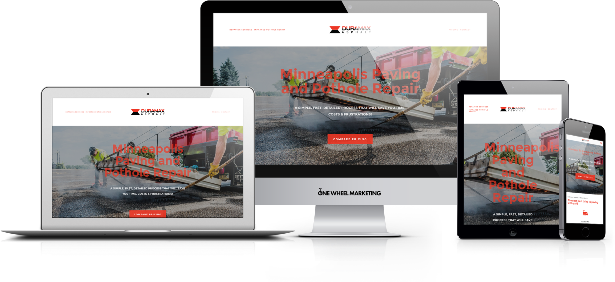Before And After Responsive Website For Minneapolis (2500x1786), Png Download