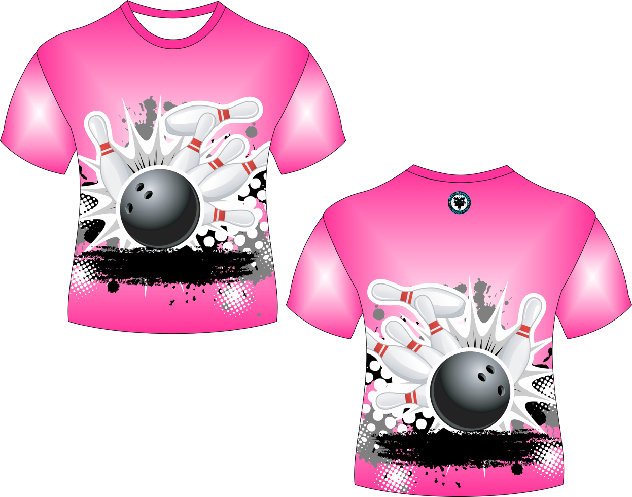 Ten-pin Bowling (1246x980), Png Download
