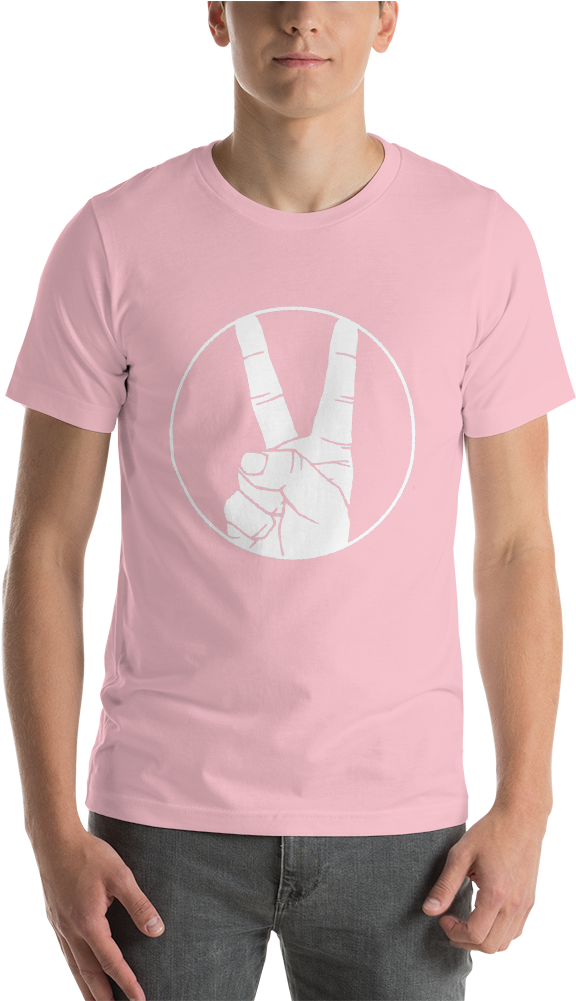 T Shirt With White Logo - Shirt (1000x1000), Png Download