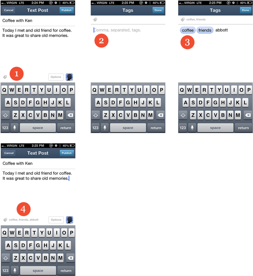 Tumblr-mobile - Get A Fada On A Keyboard (1000x1085), Png Download