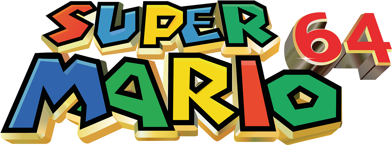 You Can Get The Logo's Over Here, With The Vector Files - Super Mario 64 (1400x788), Png Download
