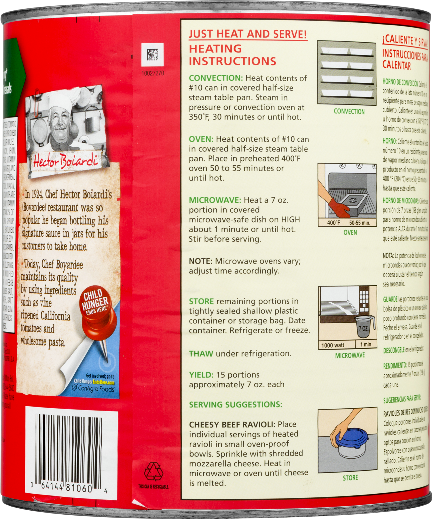 Chef Boyardee In Tomato Meat Sauce Beef Ravioli 108 - Paper (1800x1800), Png Download