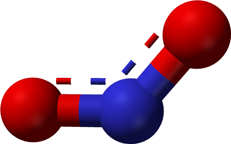 Wikicommons Cc0 - Dioxido De Nitrogeno Png (900x650), Png Download
