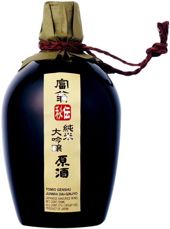Pause - Tomio Genrei Junmai Daiginjo Sake (618x800), Png Download