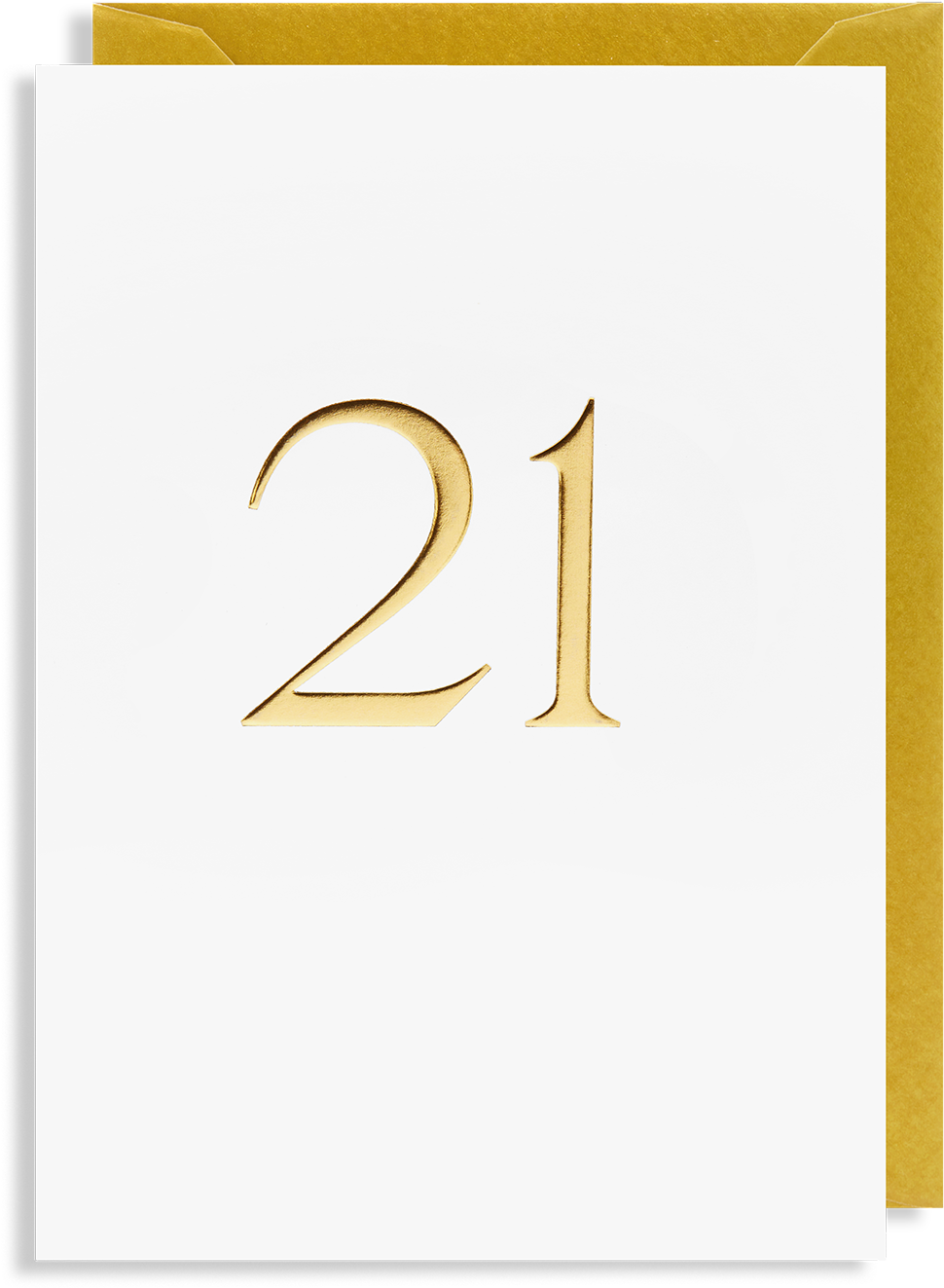 21 Greeting Card - Calligraphy (1400x1499), Png Download