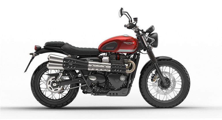 Street Scrambler - Triumph Street Scrambler 2018 (770x433), Png Download