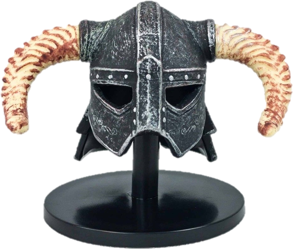 Load Image Into Gallery Viewer, Elder Scrolls V Skyrim - Dovahkiin Helmet Replica Lootcrate (1600x1166), Png Download