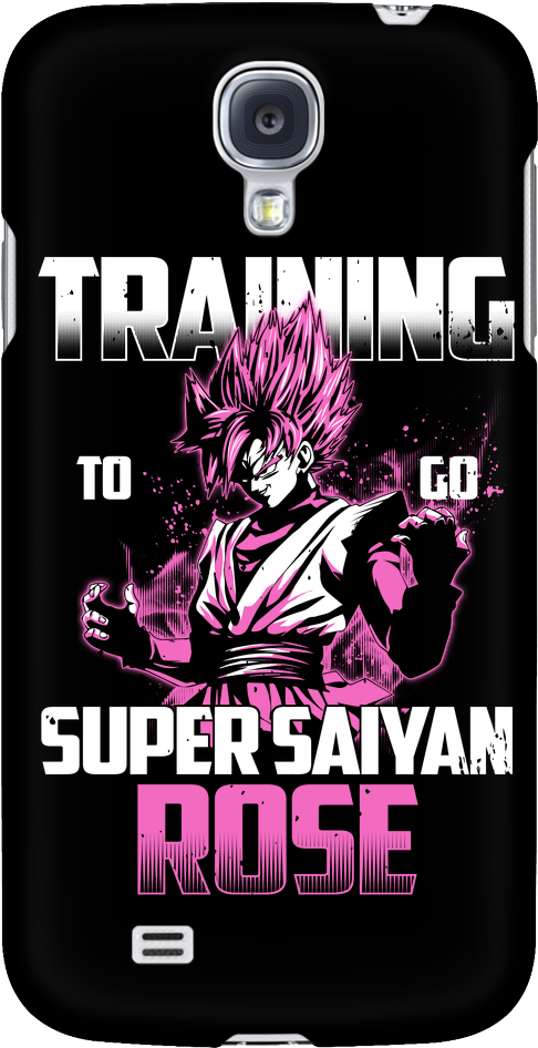 Training To Go Super Saiyan Rose - Mobile Phone Case (1024x1024), Png Download