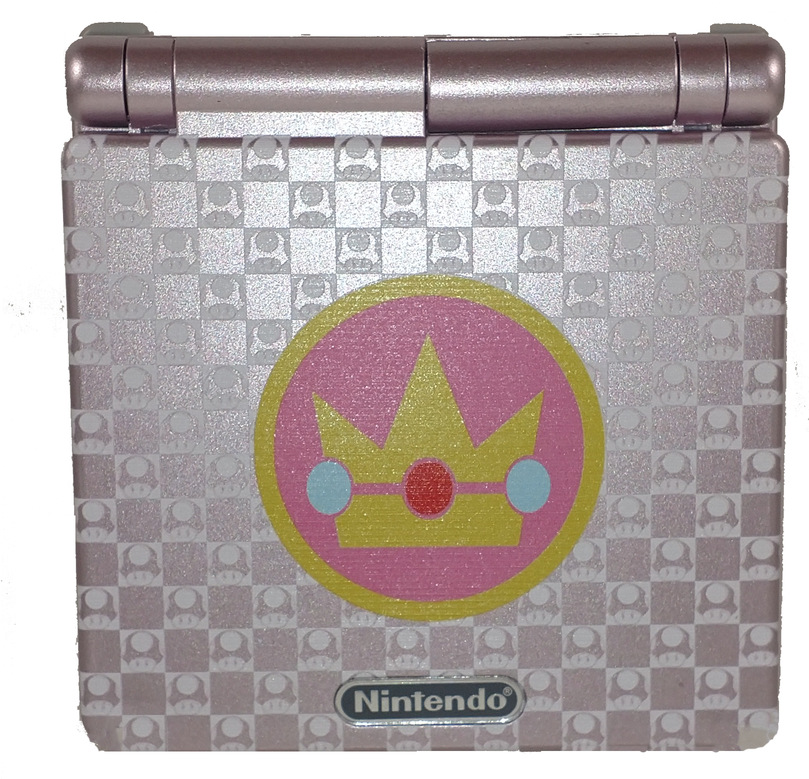 Princess Peach Gameboy Advance Shell - Nintendo (1736x1688), Png Download