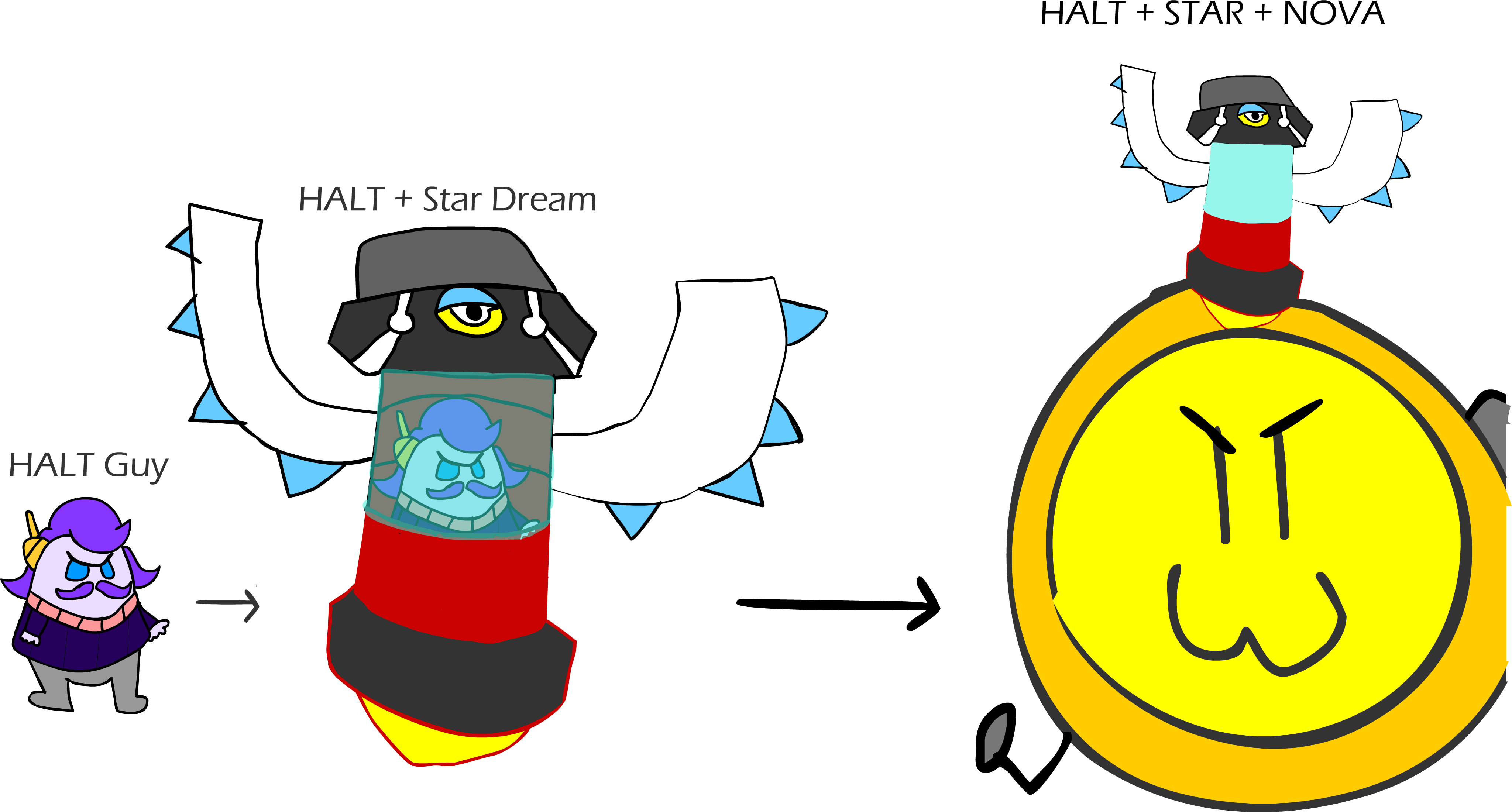 Based On Spoilers I've Seen, I Made Some Bad Ms Paint - Fan Made Kirby Bosses (4268x2222), Png Download