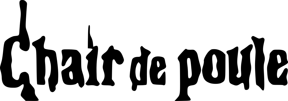 Chair De Poule Logo (1200x423), Png Download
