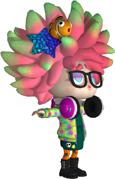 Download Zip Archive - Splatoon Annie (750x650), Png Download