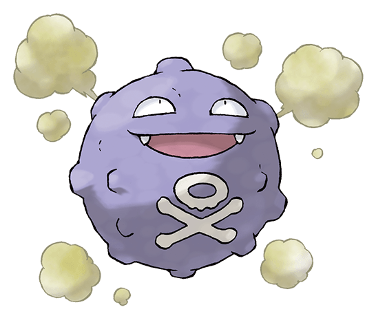 Pokemon Koffing (630x630), Png Download