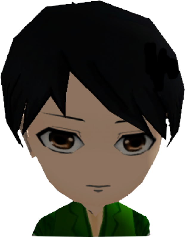{emotionless Eyes}~{by Annie} - Skin Attack On Titan Hair Black (1024x1024), Png Download