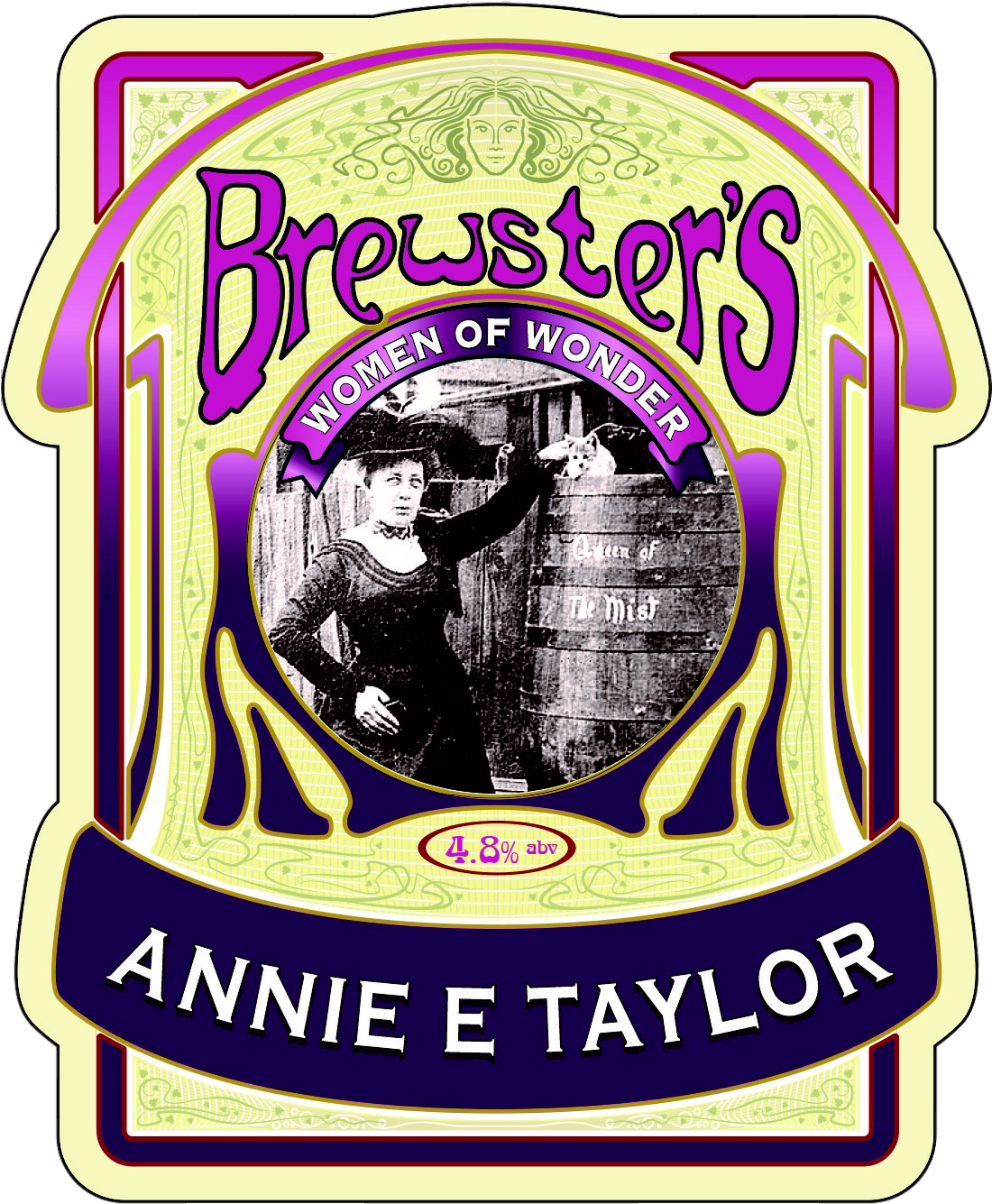 A Rich Golden Ale With Crystal Malt Enhanced With Cascade, - Brewsters Snowbiz (1105x1348), Png Download