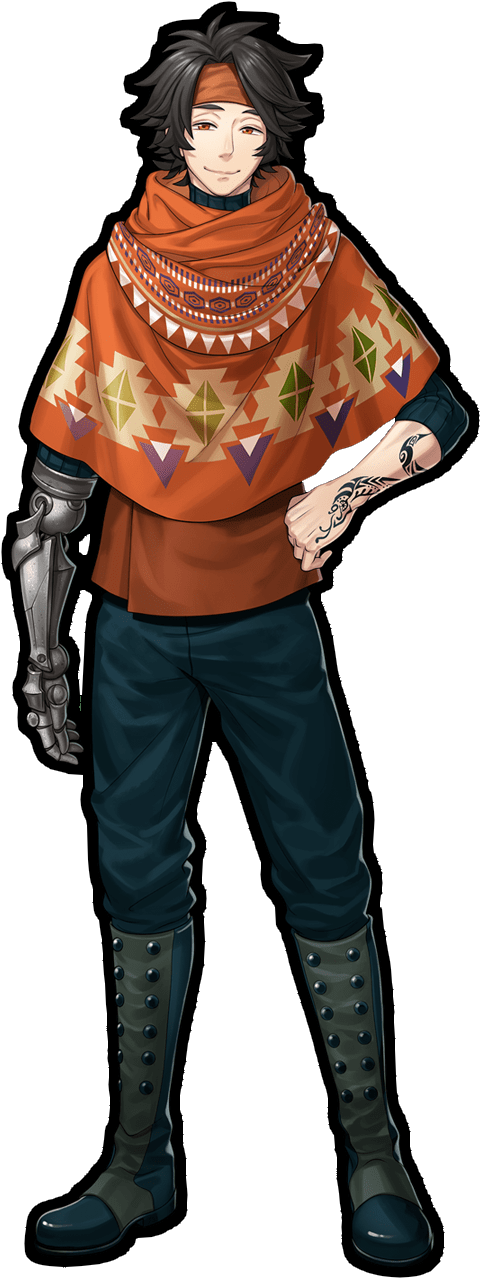 Orochi All Pc - Cape (602x1304), Png Download