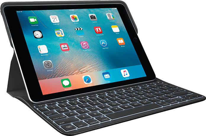 Ipad Pro 9.7 Keyboard (698x553), Png Download