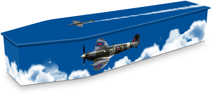 Spitfire Planes - Spitfire Coffin (800x536), Png Download