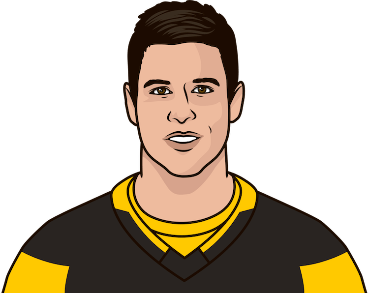 Sidney Crosby - Illustration (750x596), Png Download