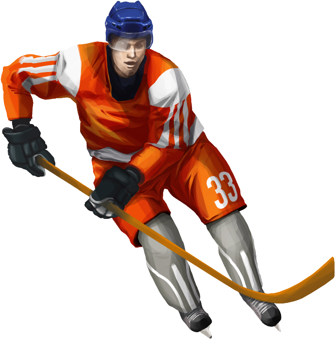 Crosby Inspired Canada Beats Sweden 3 0 For Olympic - Хоккеист Пнг (1208x906), Png Download