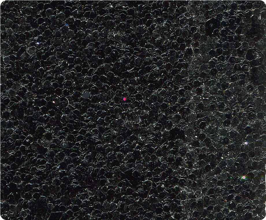 30 Black Sparkle Fabric Swatch - Leather (1100x825), Png Download