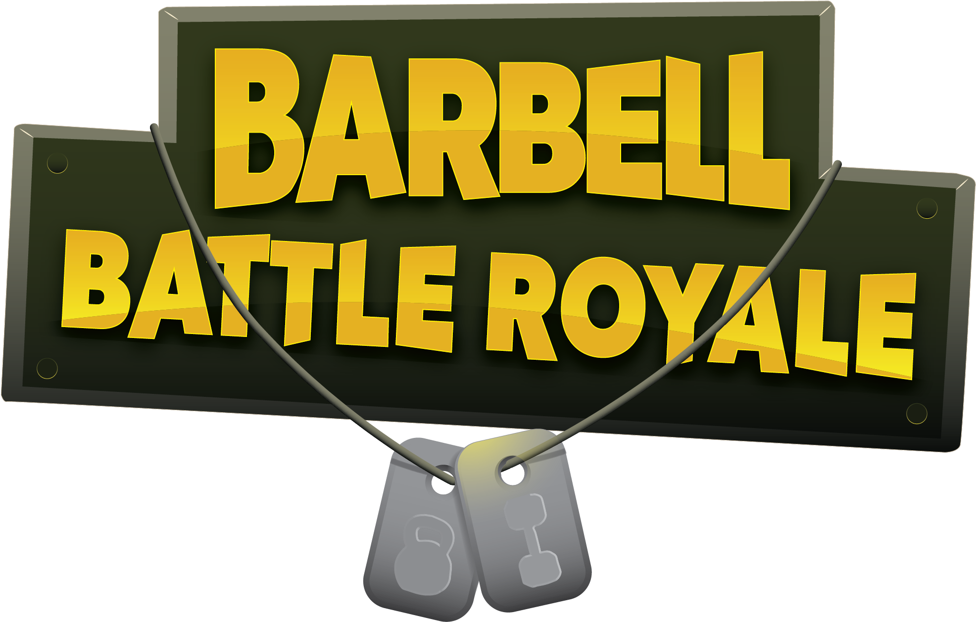 Barbell Battle Royale Fixed - Graphic Design (938x585), Png Download