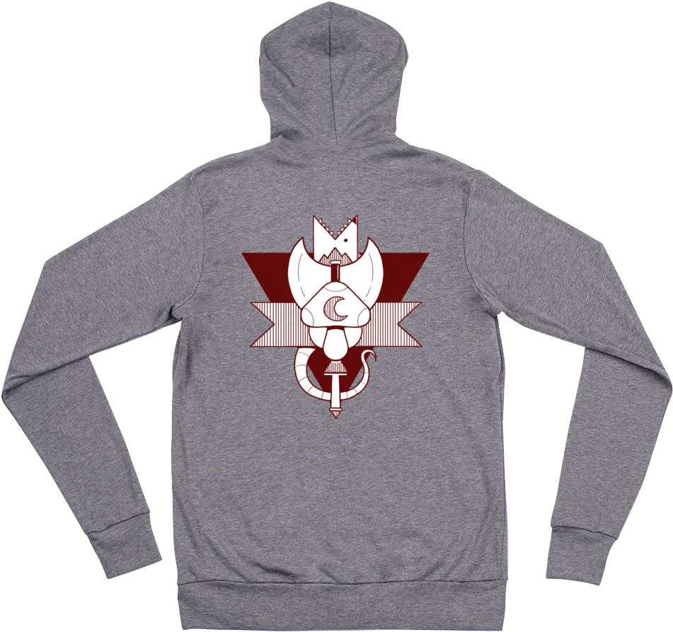 Sigil Zip-up Hoodie - Sweatshirt (1000x1000), Png Download