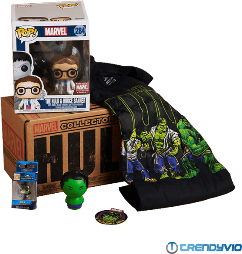 Caja De Colección Marvel Collector Corps The Hulk - Hulk Collector Corps (1000x1000), Png Download