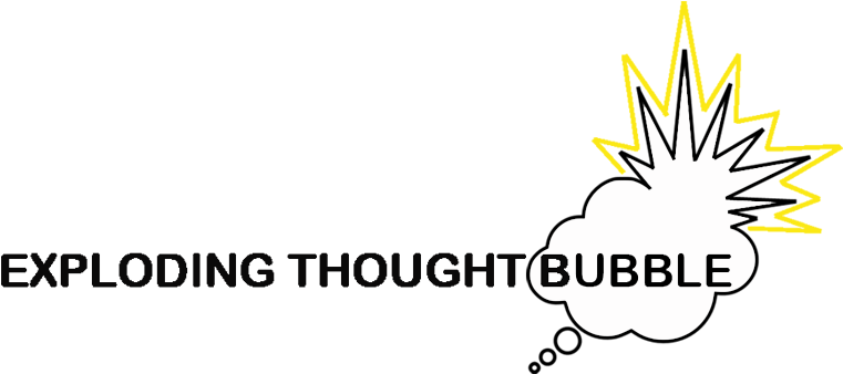 Explodingthoughtbubble2 Copy - Explosive (900x355), Png Download