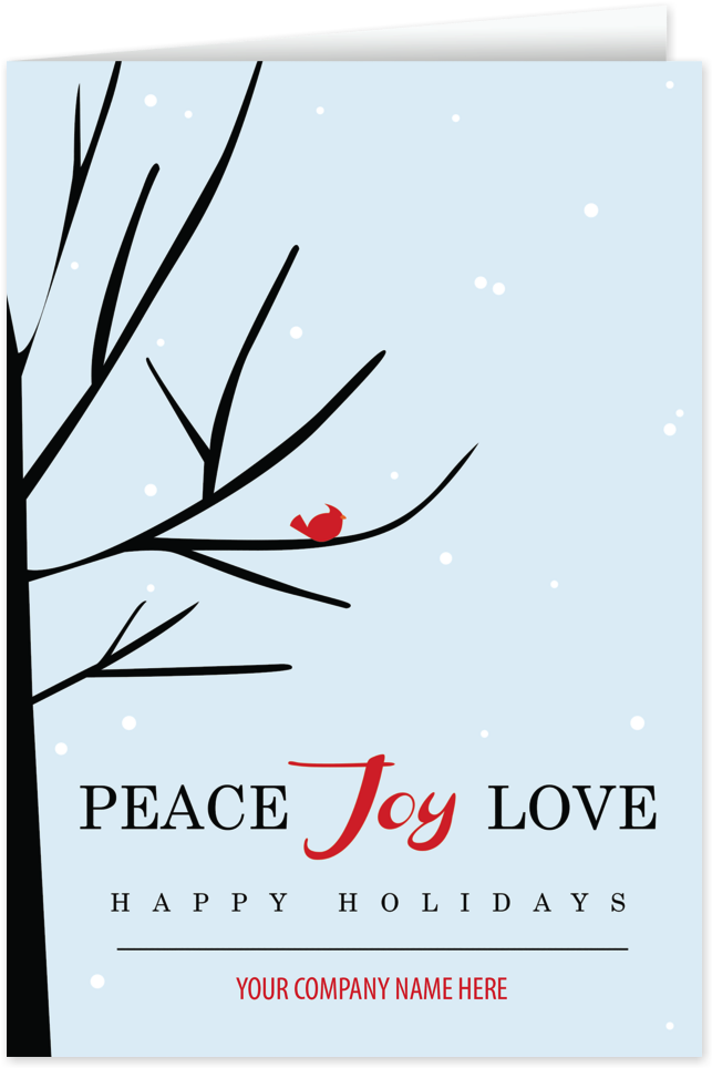 Winter Silhouettes Holiday Card, A9ajs - Fler (751x1065), Png Download