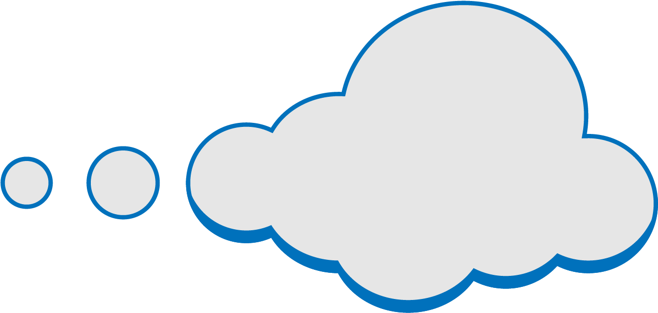 10-bubble Cloud (2134x2134), Png Download