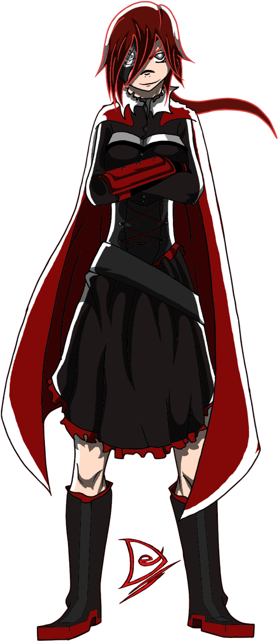 328 Kb Png - Rwby Ruby Rose Older (603x1326), Png Download