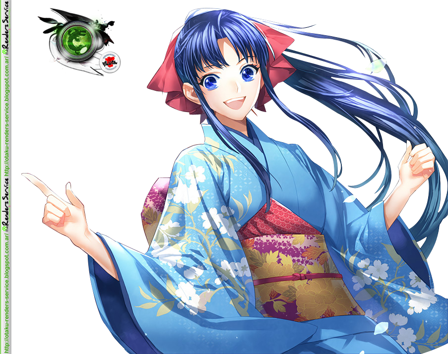 Render Anime - Kenshin Himura And Kaoru (903x714), Png Download