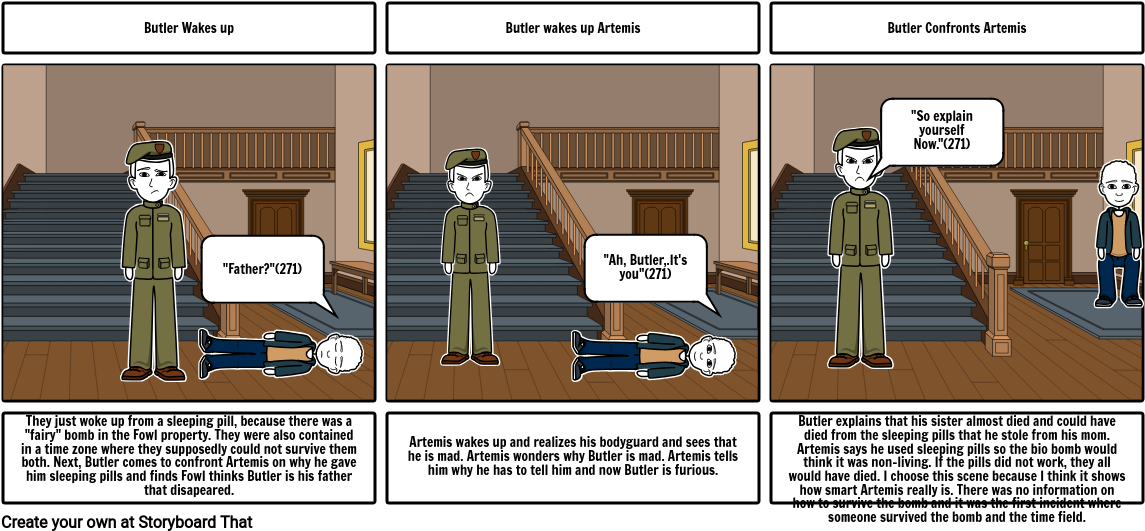 Week 4 Artemis Fowl Pg 26-277 - Cartoon (1165x550), Png Download