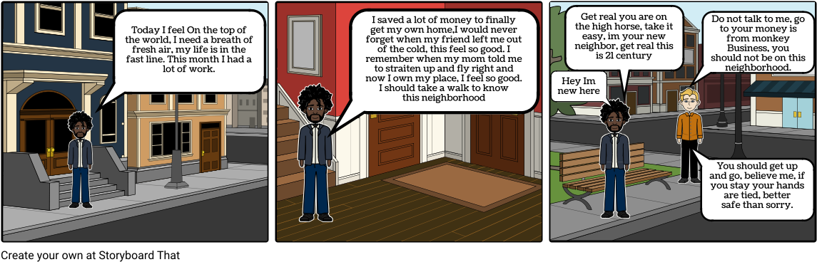 Racism - Cartoon (1164x385), Png Download