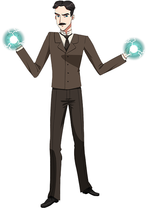 Nikola Tesla (476x696), Png Download