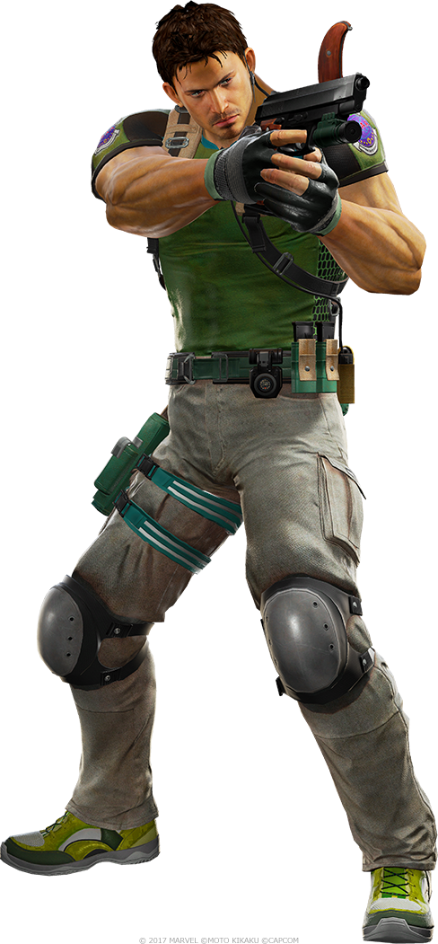 Click To Expand - Marvel Vs Capcom Infinite Chris (488x1051), Png Download