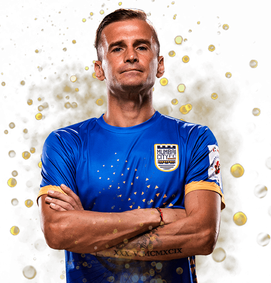 Lucian Goian - Mumbai City Fc (557x581), Png Download