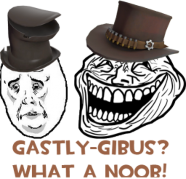 Gibus - Troll Face Png (600x577), Png Download