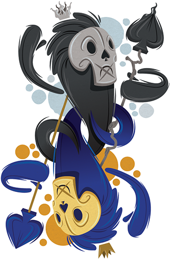This Is My Design Of The "jack ♤ Spades" For The Contest - Cartoon (600x604), Png Download