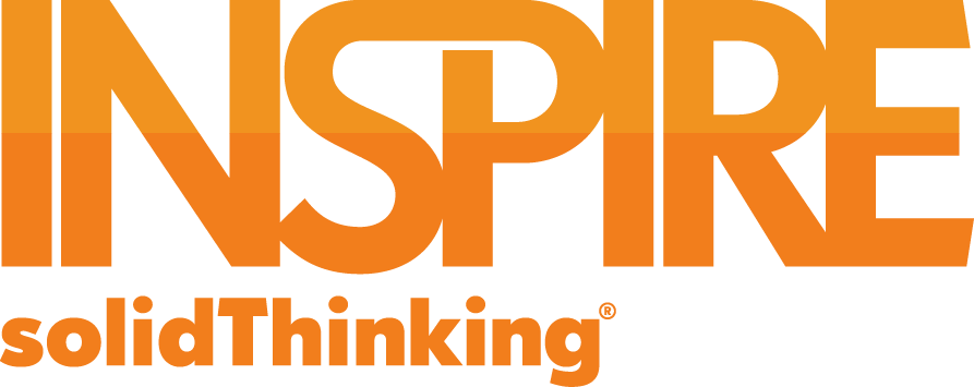 Inspire Logo - Solidthinking Logo (893x355), Png Download