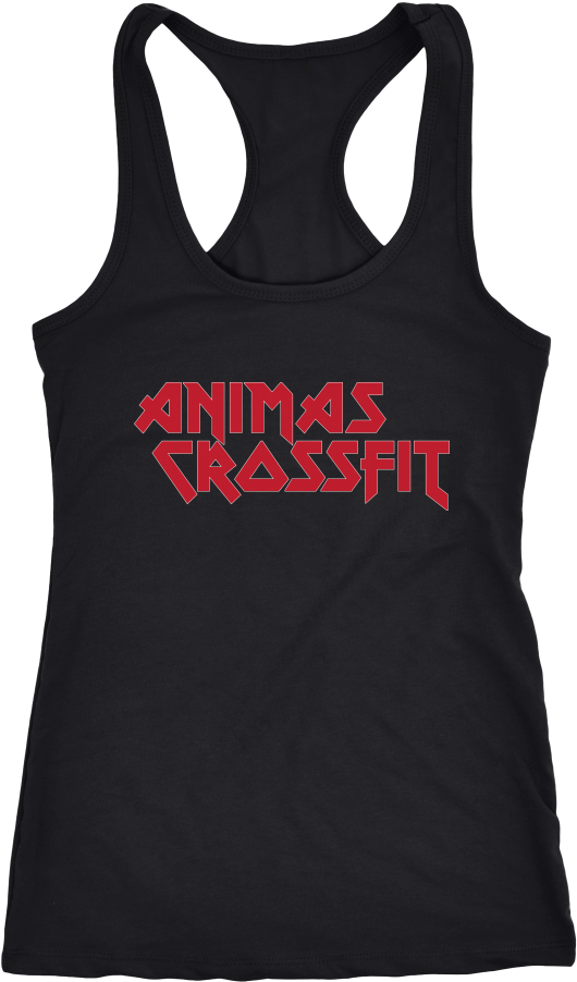 Animas Crossfit Heavy Metal Title - Active Tank (1000x1000), Png Download