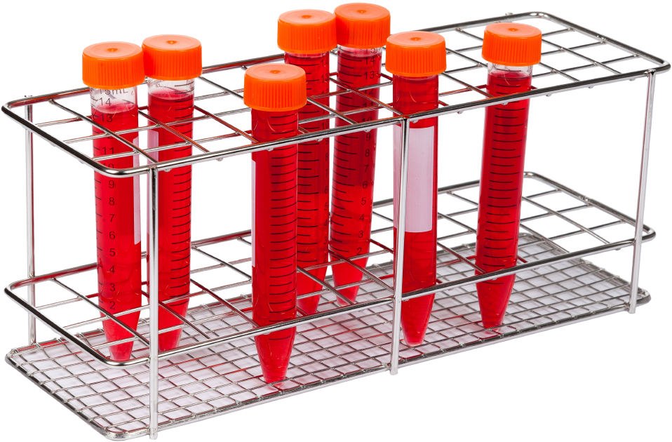 Neolab Test Tube Rack Made Of High Grade Steel For - Statyw Na Probowki Stal Nierdzewna (1000x687), Png Download