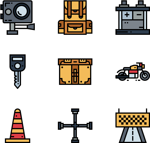 Motorcycle (600x564), Png Download