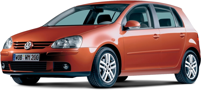 Orange Volkswagen Golf - Volkswagen Golf Mk5 (960x540), Png Download