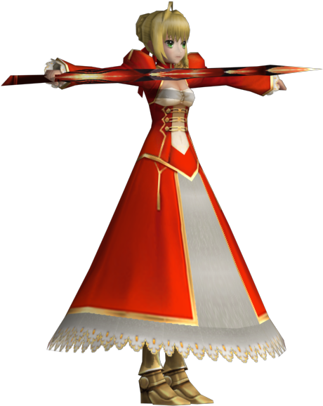 750 X 650 0 - Fate Extella Model Rip (750x650), Png Download